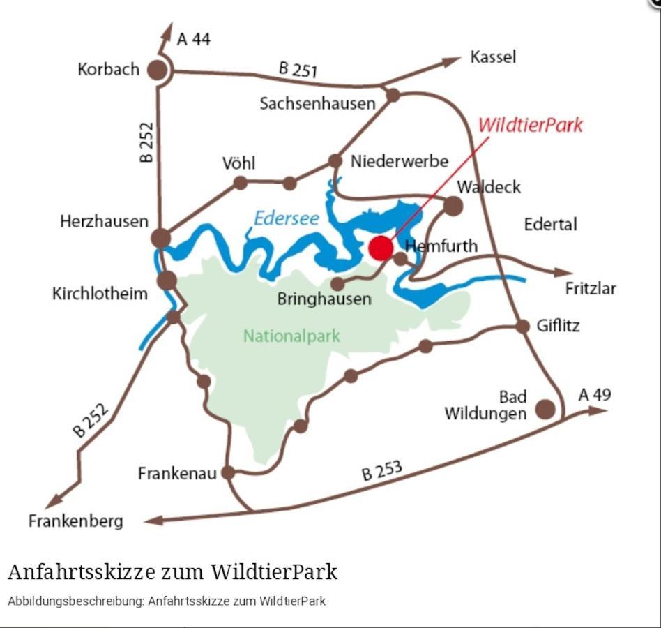 Fewo Mehrwald Korbach Exterior foto